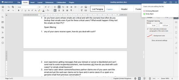 best4mailing co-edit or co-author documents