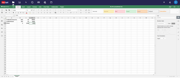 best4mailing create or edit spreadsheet file