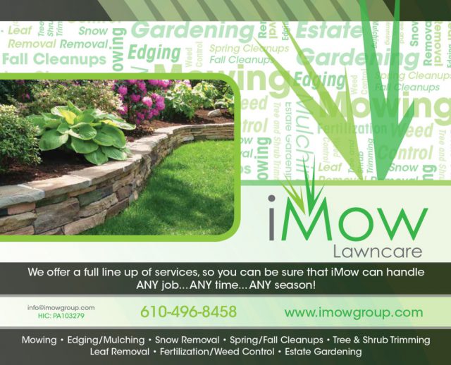 iMow Lawncare Postcard