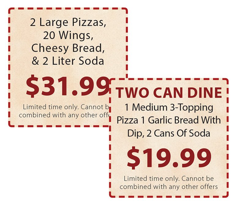 Coupon Examples