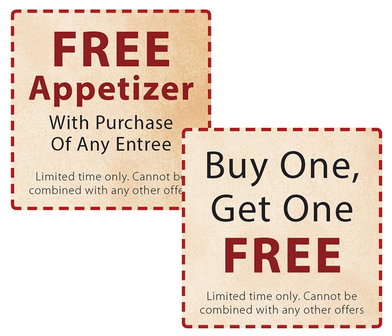 Coupon Examples