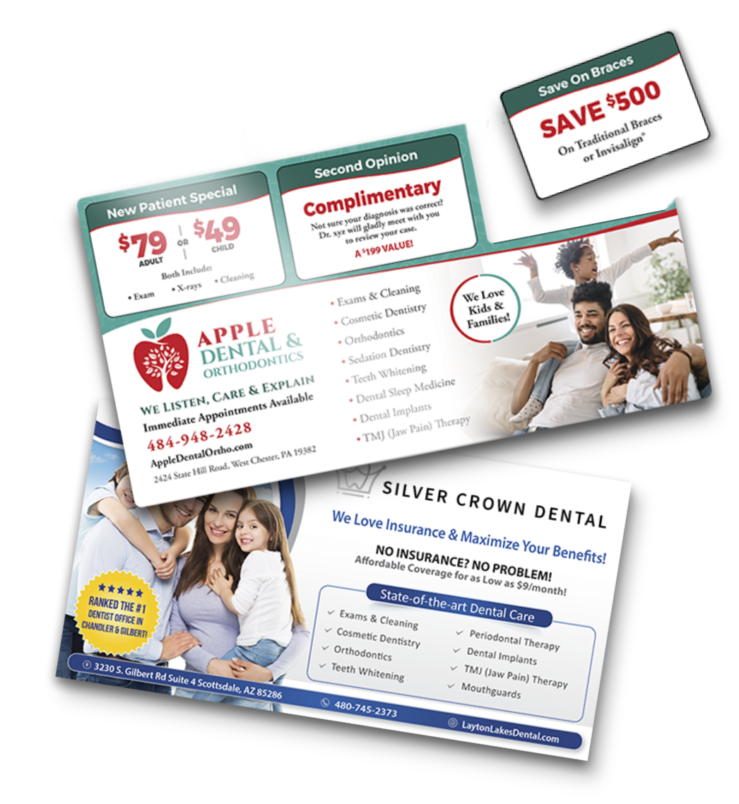 Dental Industry Direct Mail Products