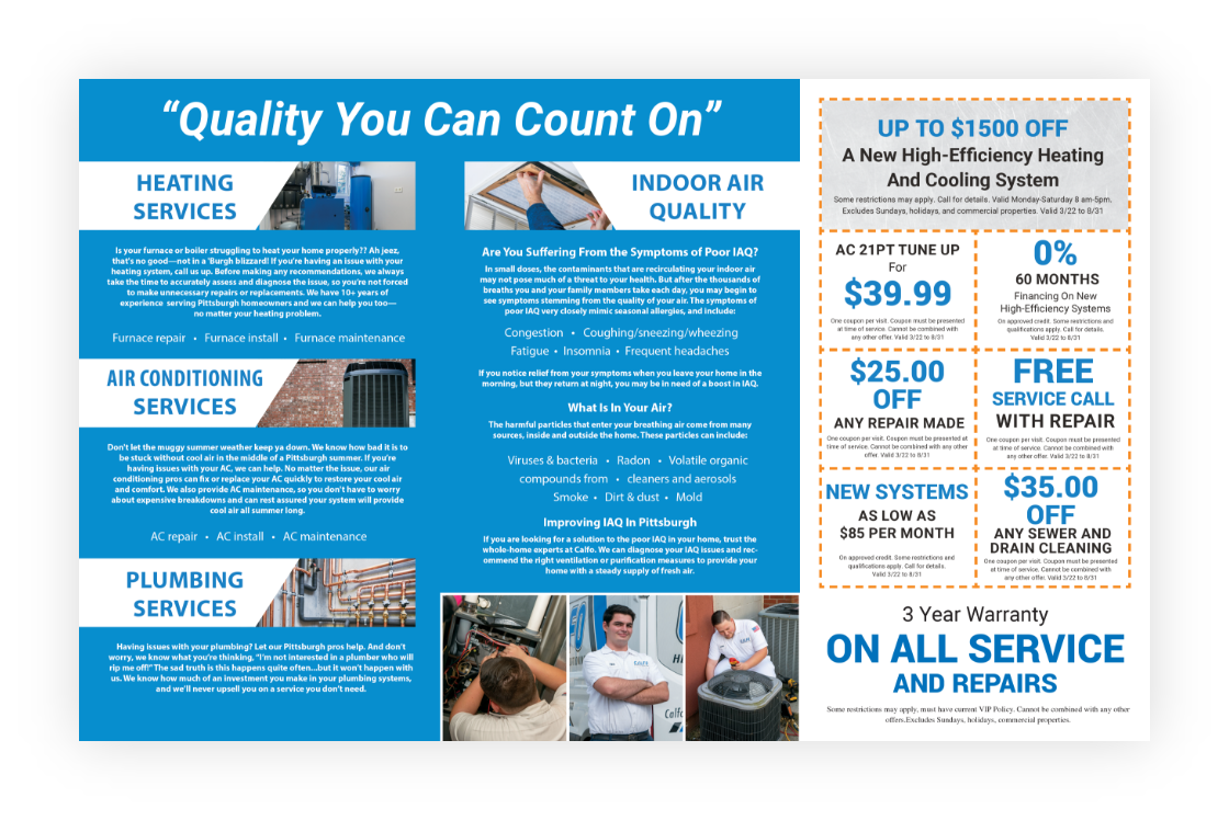 Standard Home Services Brochure