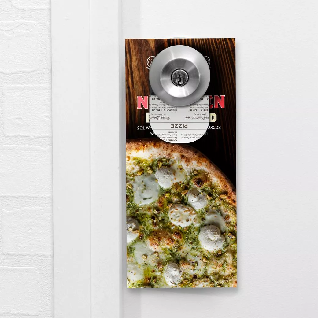 Pizza Door Hanger