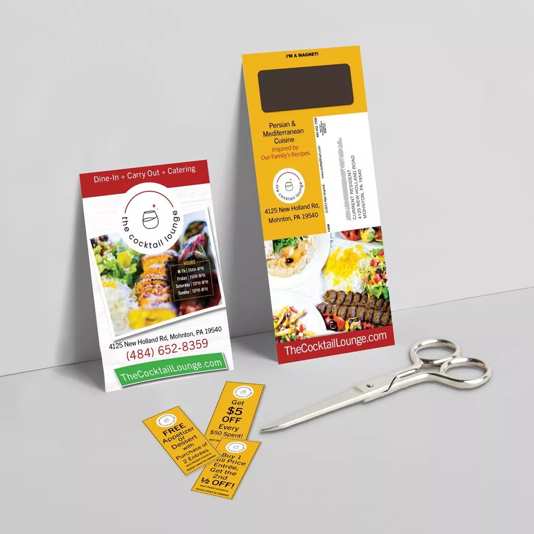 Standard Restaurant Postcard Magnet