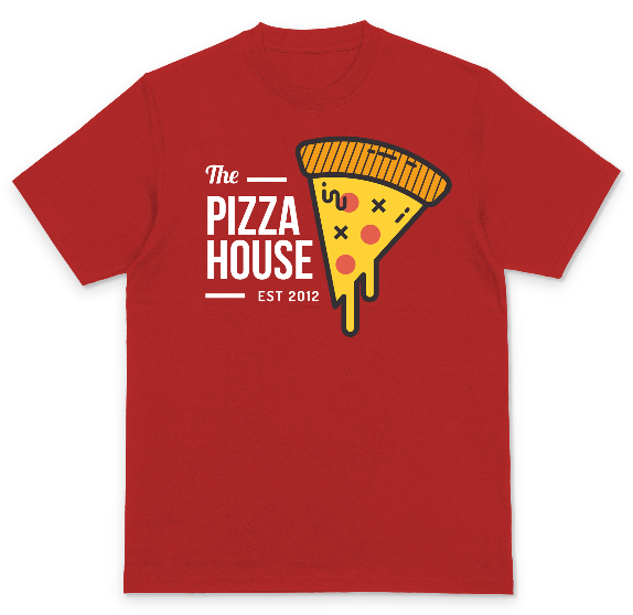 Custom Pizza Shop T-shirt