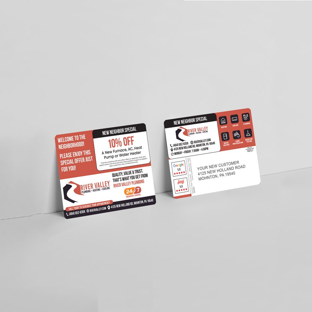 Home Services Industry Plastic New Mover Mailer