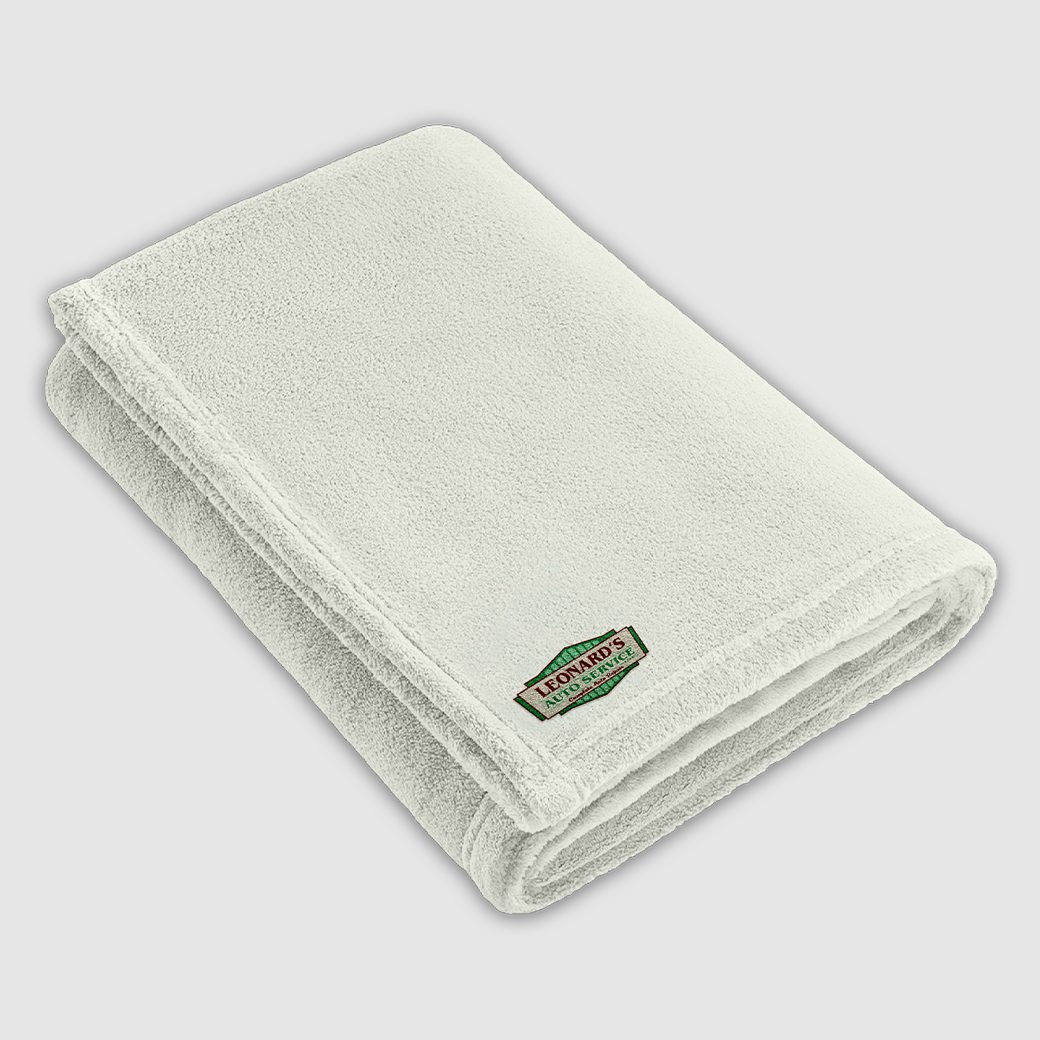 Embroidered blanket example