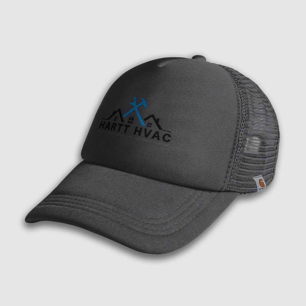 Embroidered hat sample
