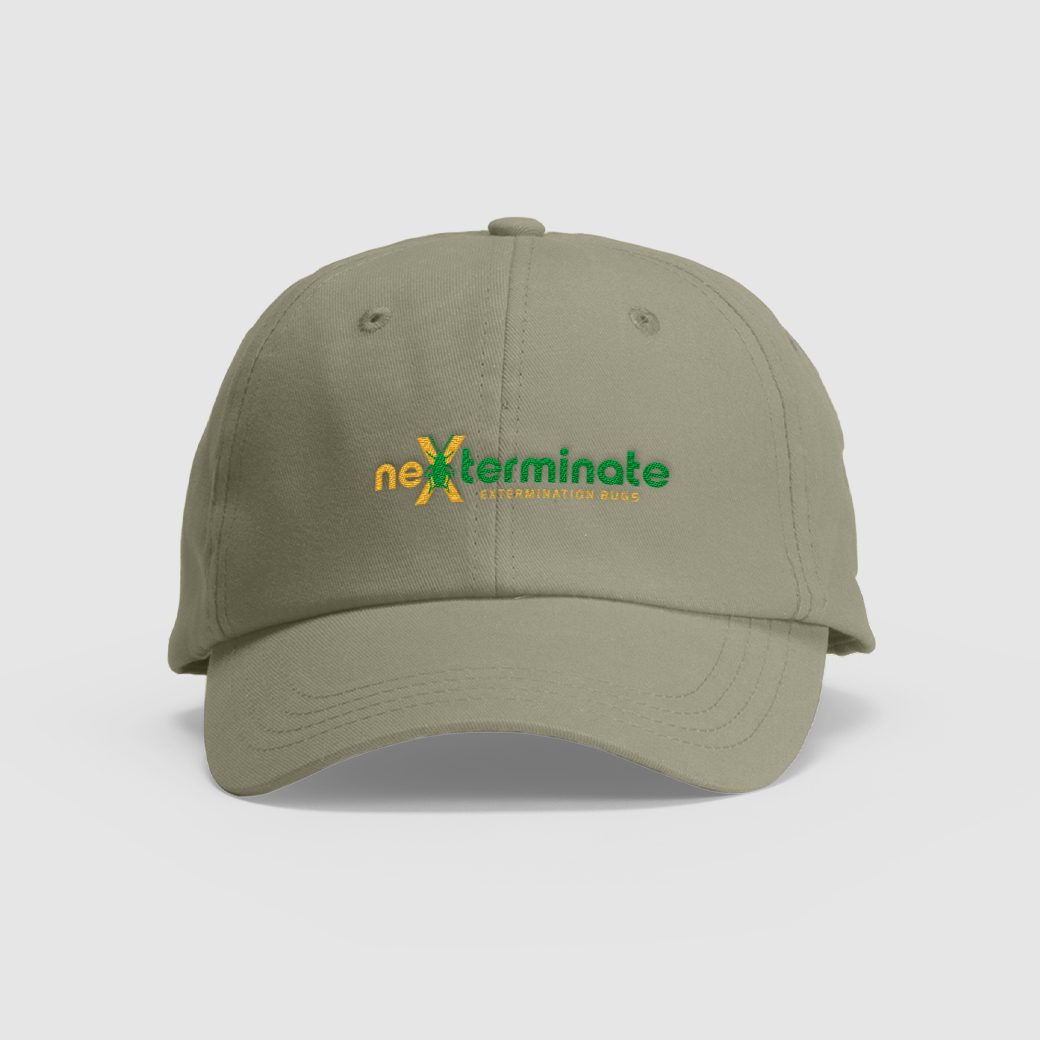 Embroidered hat sample