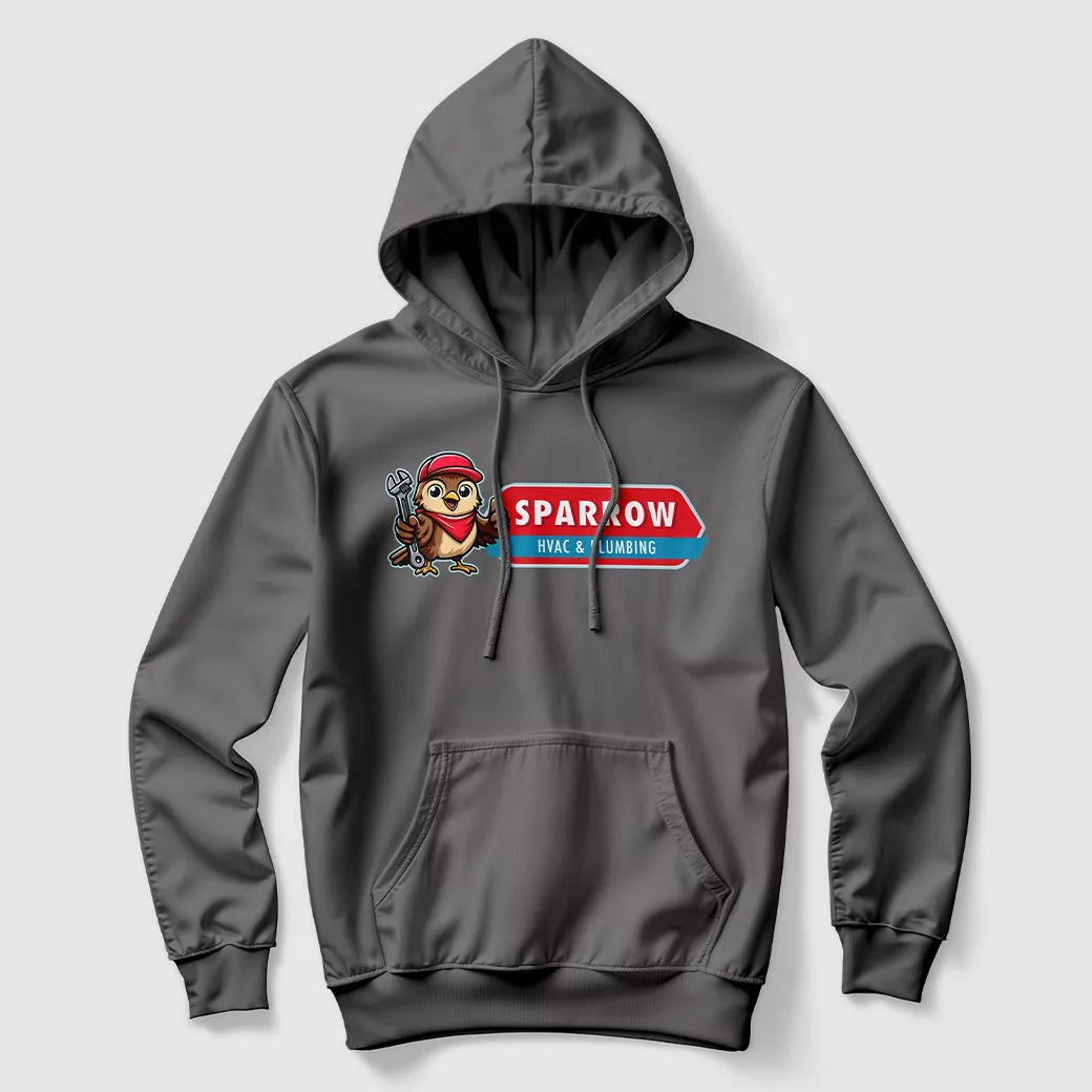 Printed hoodie sample