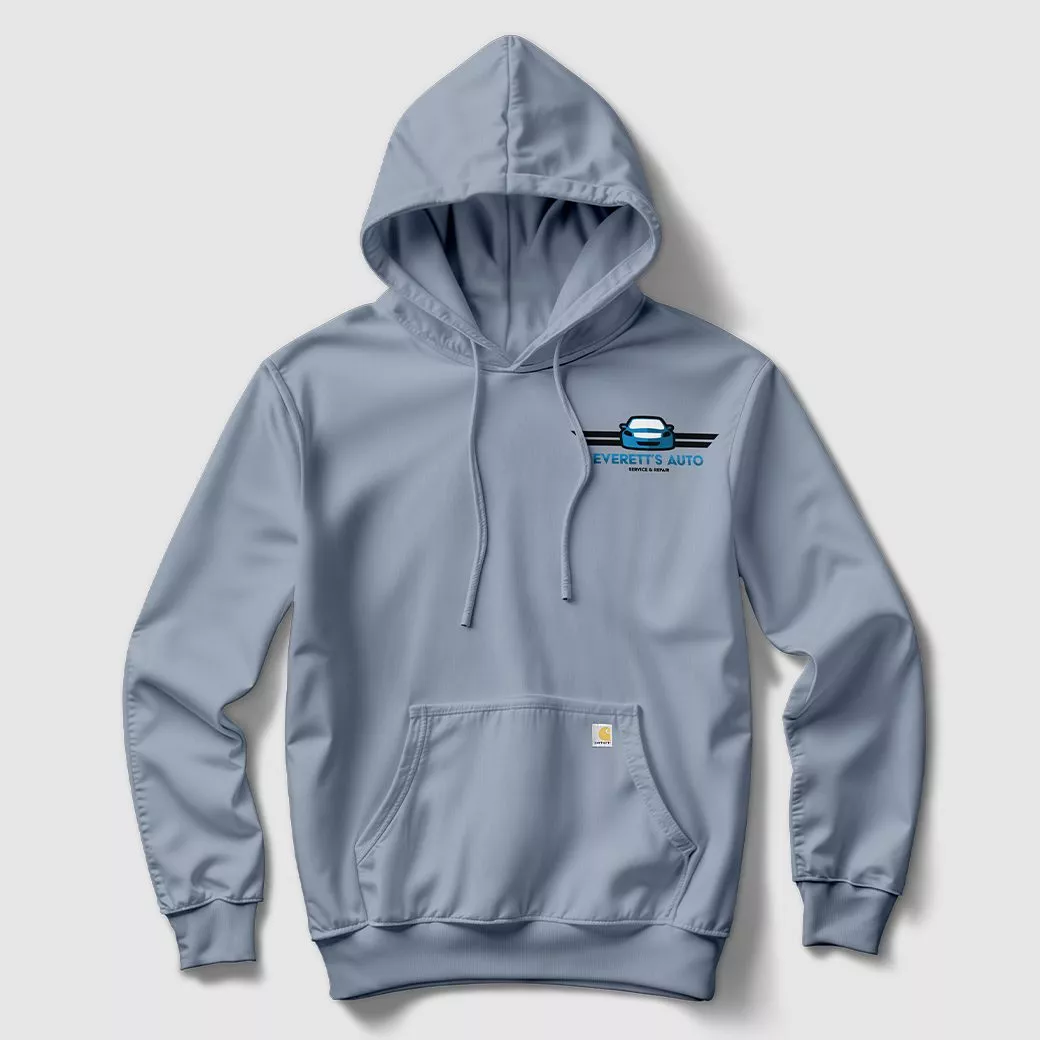 Printed hoodie sample