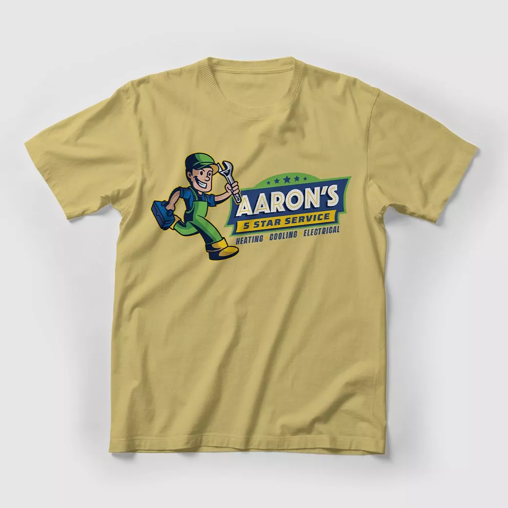 printed tee sample