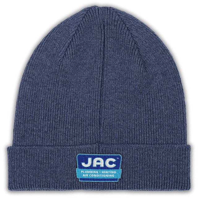 Embroidered beanie example
